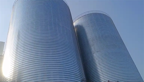 二道2座混凝土高架卷板仓