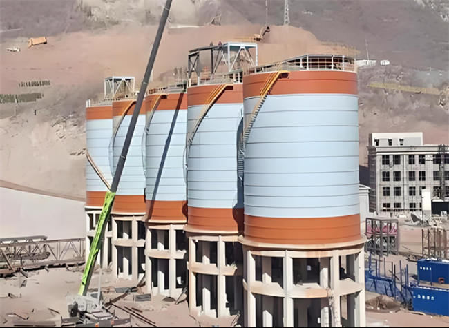 二道高架钢板仓